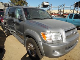 2007 Toyota Sequoia SR5 Silver 4.7L AT 4WD